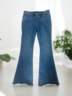 J.Crew Buttonfly Flare Jeans Size 29